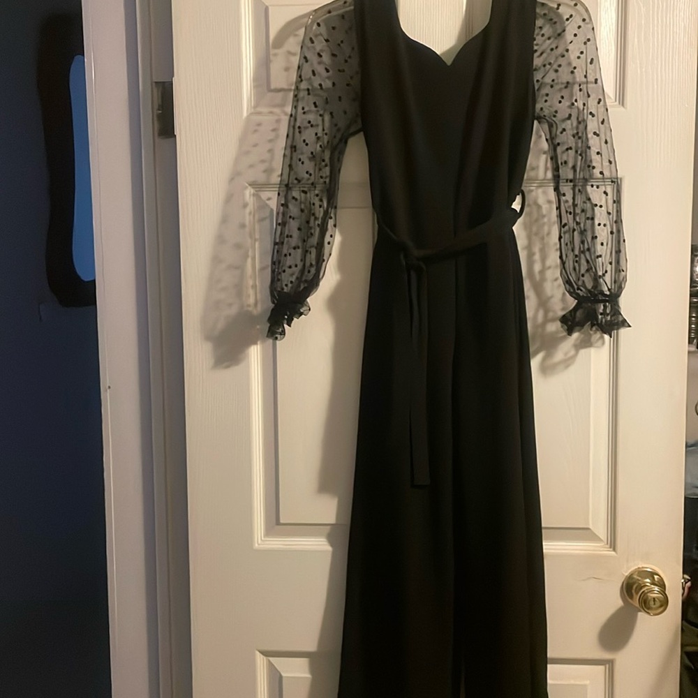 Girls Black Jumpsuit